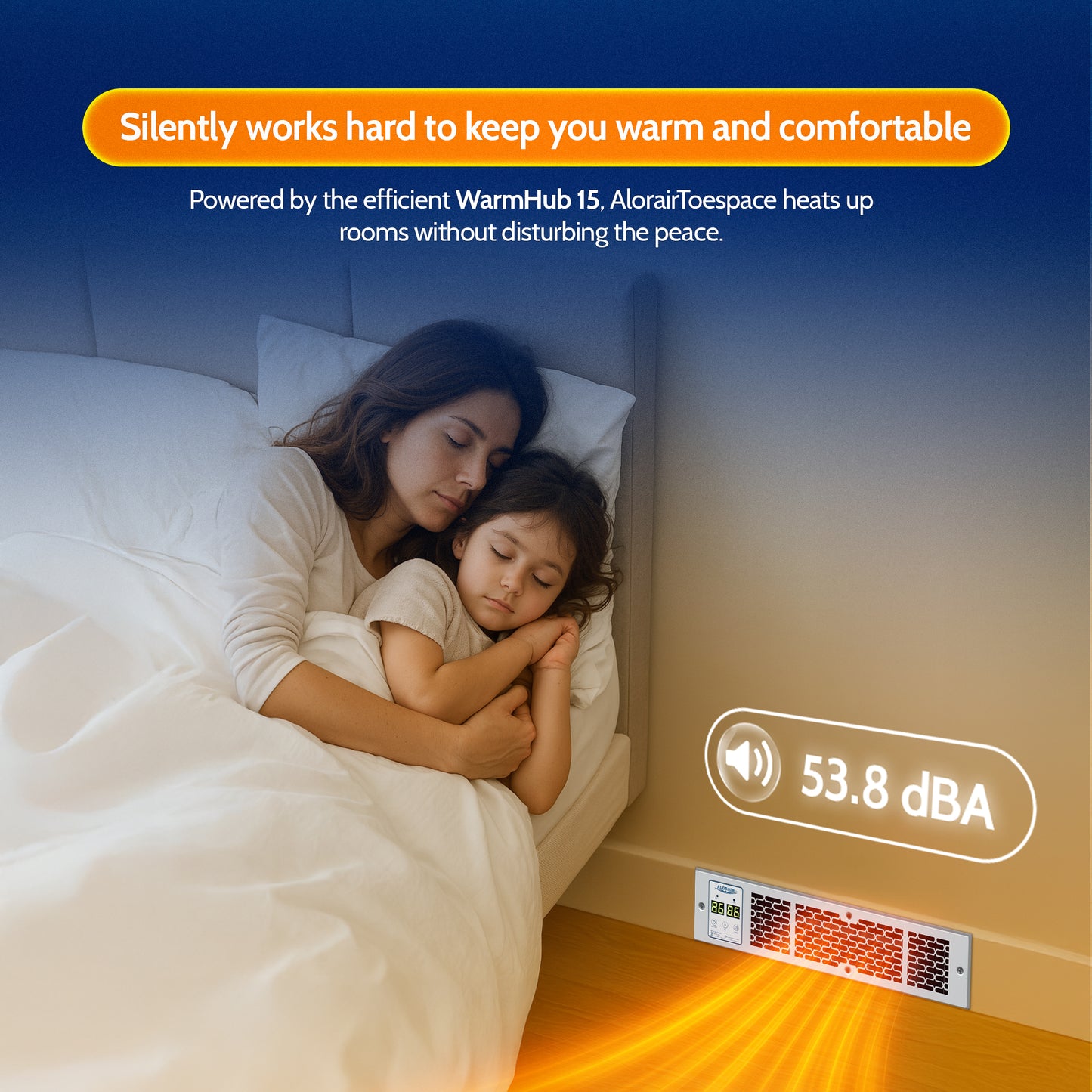 ALORAIRTOESPACE KICKSPACE HEATER WARMHUB 15
